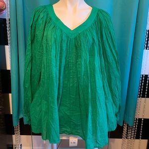 Ashley Stewart Pleated blouse